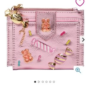 RESERVED Betsey Johnson Gummy Bear Pink Cardholder